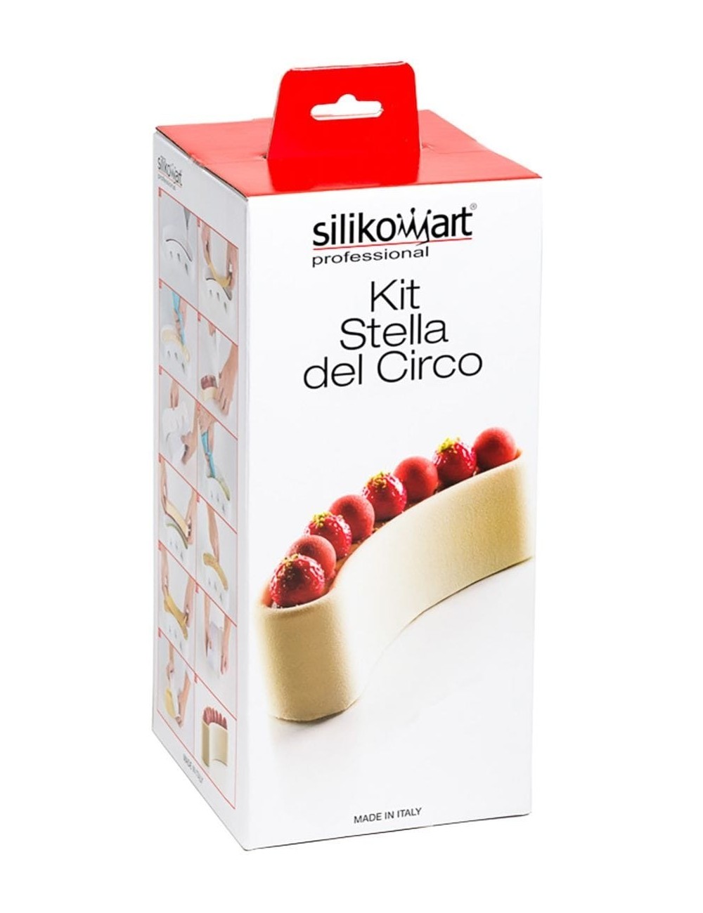 Moule Carré Matelassé en silicone Silikomart - Silikomart