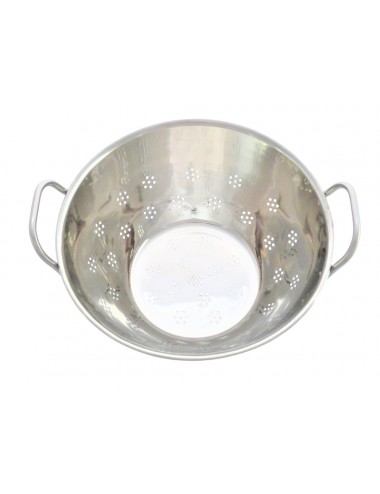 STAINLESS STEEL CONICAL STRAINER WITH CIRCULAR FOOT