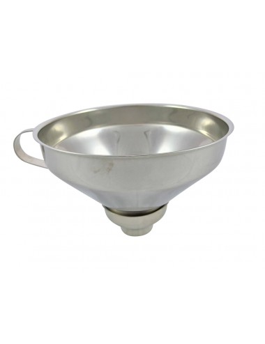 JAM FUNNEL WITH 2 TIPS - STAINLESS STEEL