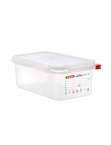 AIRTIGHT CONTAINER - GN 1/2 - Height 100 mm - HANDLING, STORAGE AND  MAINTENANCE