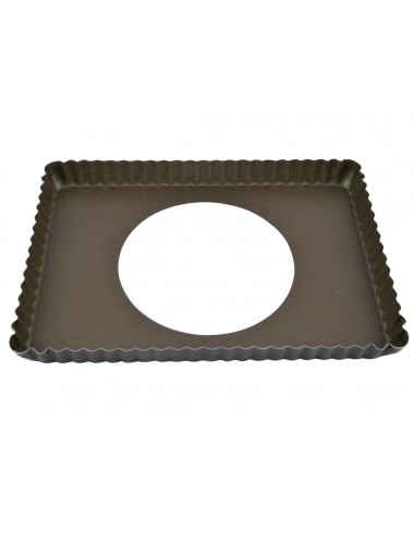 TOURTIERE RECTANGLE - FOND MOBILE - ANTI-ADHERENT