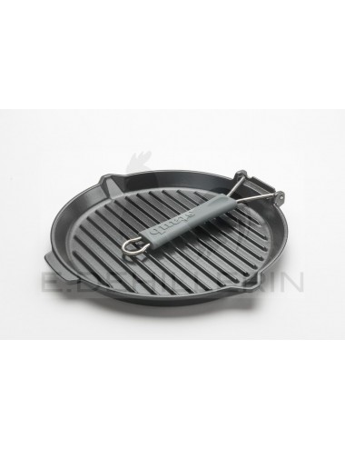 ROUND GRILL IN CAST IRON...