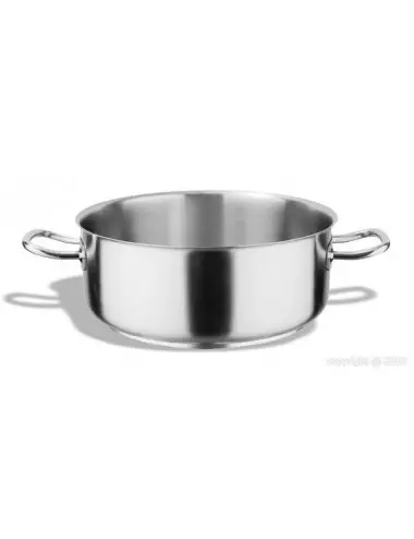 CURVED SAUTE PAN IN COPPER S/STEEL - INDUCTION-COOKING UTENSIL Choix  diamètre (cm) 20